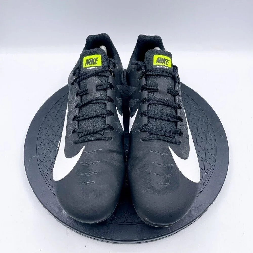 Nike Rival S 9 Size 12 Track Shoe Black/White 907564-017